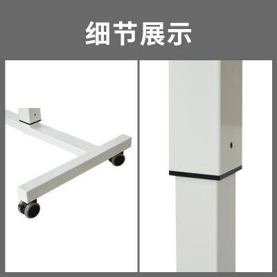 Pneumatic Office Laptop Desk Rolling Adjustable Table Computer Mobile Stand photo-4