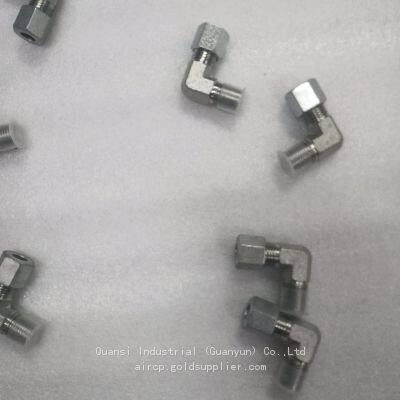 Manufacturer Compair A93581660 angle fitting industrial air compressor spare parts high quality