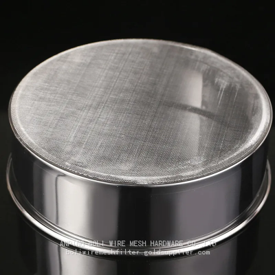 BOLI Stainless Steel Wire Mesh Round Filter Disc Metal Mesh Screen Filter Disk Black Wire Cloth Weave Filter Disc