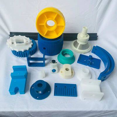 HDPE Block Conveyor UHMWPE Plastic Guide Rail Injection Molding Extrusion Profile Chain Guide Plastic Sheets HDPE Block Conveyor Parts photo-3