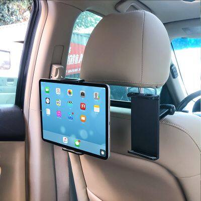 Car Rear Pillow Phone Holder For IPhone Xiaomi IPad Tablet 4-11/12.9 Inch Tablet Car Stand Seat Rear Headrest Mounting Bracket