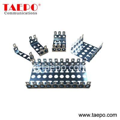 10 ways 10 pairs Krone LSA mounted frame back mount frame to facilitate the organization termination and connection of multiple telephone or data lines