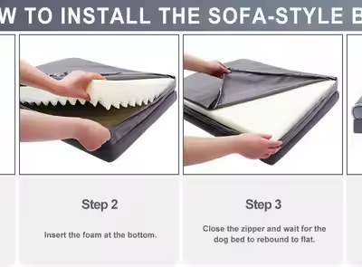 Meow Love Fall/Winter Pet Mat Soft Removable Washable Rose Velvet Nest for Cats & Big Dogs Anti-Bite Dog Bed With Foam Cushion photo-3