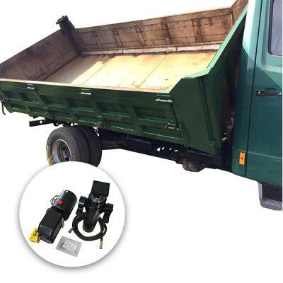 Small Telescopic Hydraulic Ram Cylinder Hollow Jack Single Acting for Mini 7 t to 12 Ton Trailer Eagle Binotto Penta Hyva Hys photo-2