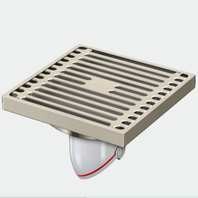 Nixi Anti-Blocking Brass Floor Drain Antibacterial Feature for Bathroom Use Features Anti-Odor Anti-Backflow Anti-Hair Hanging