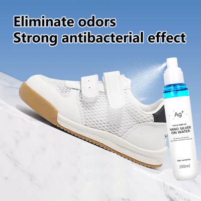 Deodorant Spray for Shoes, Copper Silver Ion Deodorant for Shoes and Socks, Sports Shoes, Leather Shoes, Shoe Cabinets, Etc. Can be Used