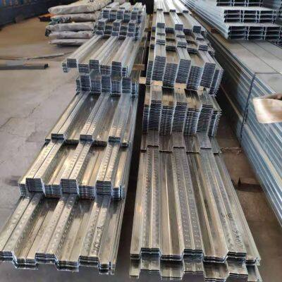 1.5mm 2mm Thick Galvanized Steel Floor Deck Customizable Metal Deck Sheet No-cast Concrete Galvanized Floor Decking photo-2