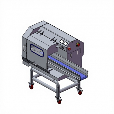 Полностью автоматическая линия обработки овощей и фруктов подходит для мойки, очистки, нарезки и упаковки овощей и фруктов