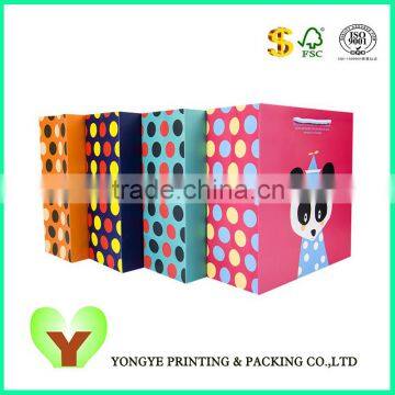 Shop Promotion Low Cost Paper Bag Flat Handle Kraft Paper Bag