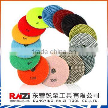 Flexible Dry Polishing Pad For Concrete Countertop