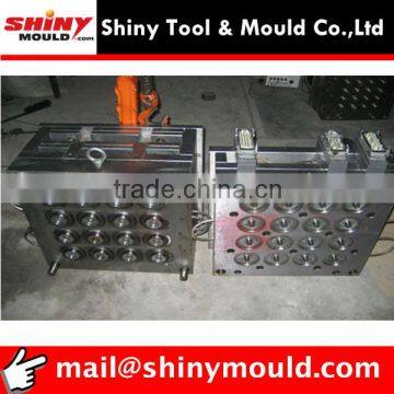 32cavities mineral water cap mould with theftproof ring