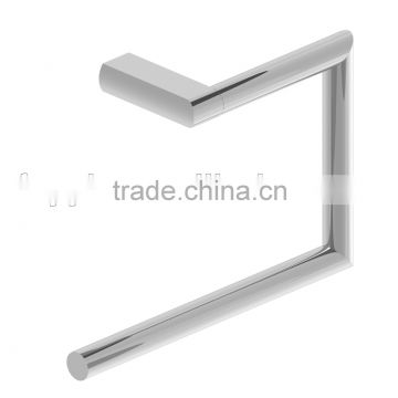 brushed stainless steel towel rail