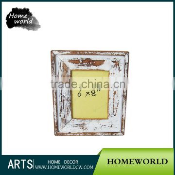 Antique 6*8 White Painted Cheap Wholesale European Photo Frame