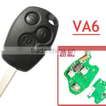 Good quality 3 Button Remote Key With 7946 Chip Round Button With VA6 Blade for Renault