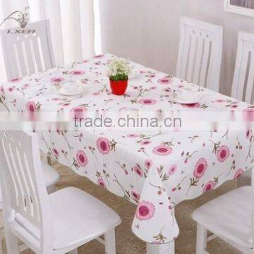 clear pvc table cover