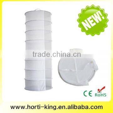 Indoor aeroponic gardening systems dry net drying, Wholesale round dry rack, cheap nylon netting