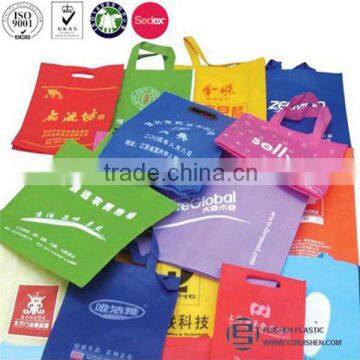 Hot selling non woven packaging bags with silkscreen printing