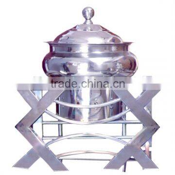 Steel Cheffing Dish, Wedding & Party utensils, food serving dish, hot keeping dish, Catering item, Hotel & Restaurant utensils