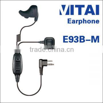 VITAI E93B-M Ear-Bone-Conduction Type Walkie Talkie Earphone