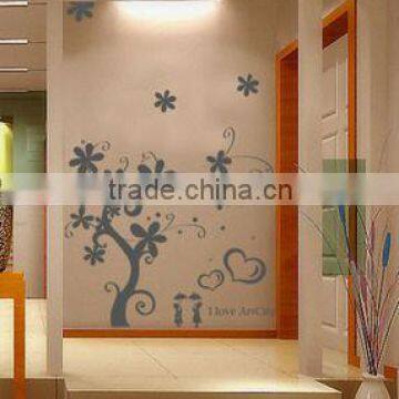 coffee lazy style wall decor transfer decoration sticker