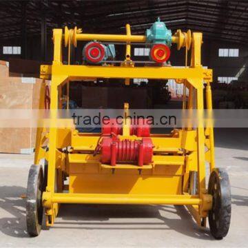 QT 40-3B Mobile Concrete Mixer Hollow Brick Making Machinery photo-6