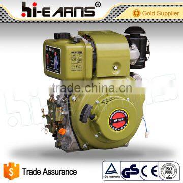 178F 6hp robin yellow small diesel engine pump