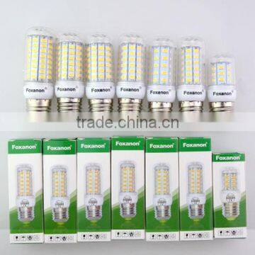 2015 Full NEW LED Lamp E27 SMD 5730 Led Corn Bulb 220V Chandelier LEDs Candle Light Spotlight 24/36/48/56/69/72/81/89Leds photo-6