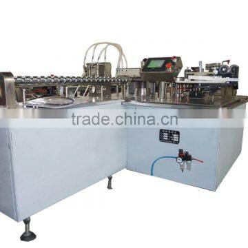 Nonstandard liquid production line of filling, capping and labeling