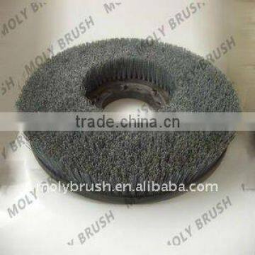 abrasive nylon disc brush for cleaning