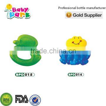 hot sale high quality cute animal silicone baby teether