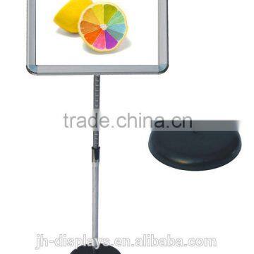 A3, A4 polished display sign stand/menu sign post/adjustable poster stand