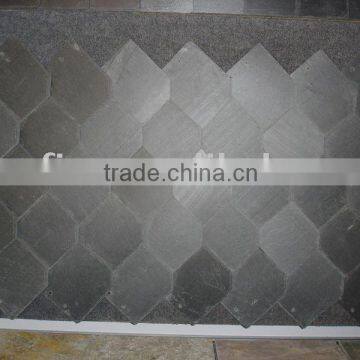 black roof plastic slate