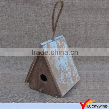 Decorative Handmade Mini Wooden Craft Bird House