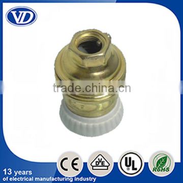 Brass pendant Edison bulb socket E14