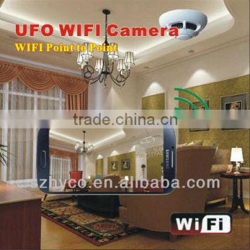 2013 New Smoke Detector camera WiFi with P2P Function