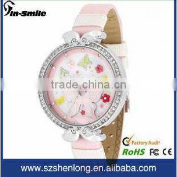 cute watches women ceramic watches 2013 fashion pink