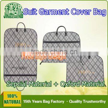 Oxford Material Suit Garment Bag Cover/ Cloth Storage Garment Cover Bag photo-2