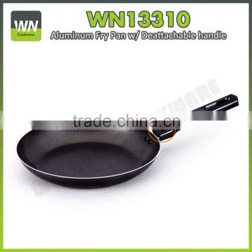 Non-stick coating aluminium alloy frying pan sleeves pans stone coating fry pan for selling