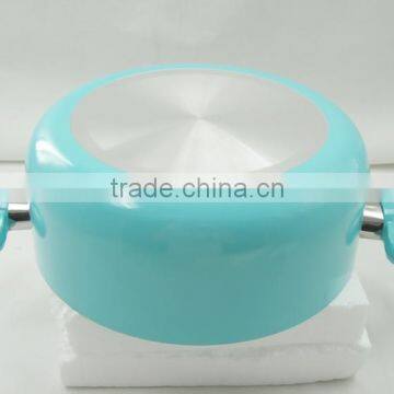 MSF-6688-casserole Pot Pressing Aluminum Cookware Casserole Hot Pot photo-2