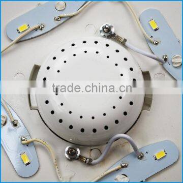 Round Plastic Flush Mount Light Cover