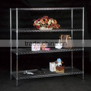 Double Side Chrome Metal Wire Shelf With NSF Certification photo-3