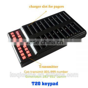 Guest Coaster Pager System for KFC Fast Food Restaurant Call Customer to Pick up Order Sound Vibration Flash photo-2