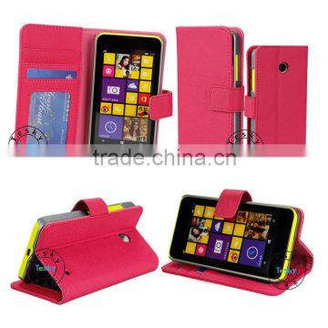 Hot Sale Cell Phone Case Cover,Magnet Wallet Leather Case Cover For Nokia Lumia 630 Card Holder