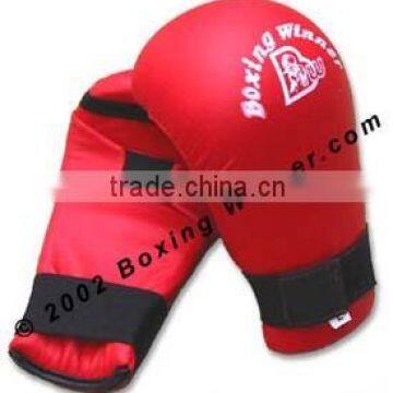 Red Color Karate Mitts