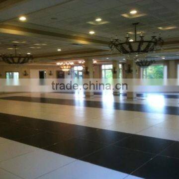 line array black dance floor white wood dance floor for sale