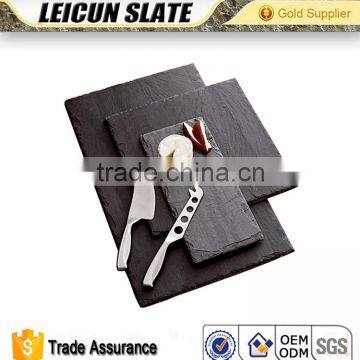 Various Shapes and Sizes Natural Slate Stone Cheese Board photo-3