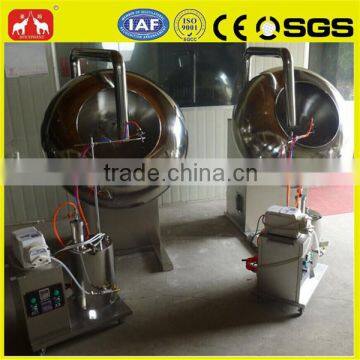 Full stainless steel wide output range chocolate coating machine 86-15003847743