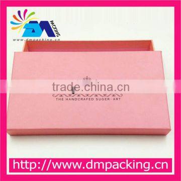 pink scarf gift box cardboard box with lid