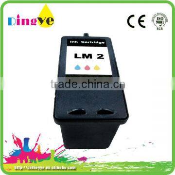 Remanufactured ink cartridge 2 18C0190 for Lexmark