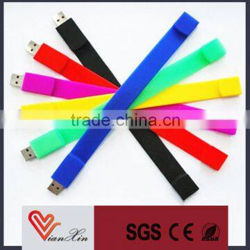 cheap promotional usb silcone wristband for business gfts                        
                                                Quality Choice